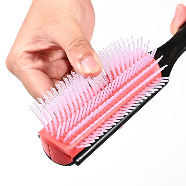 Classic Cushion 9 Row Men s Hair Brush For Cheap - Image 5