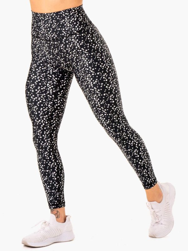 Reform High Waisted Leggings - Black Speckle Online