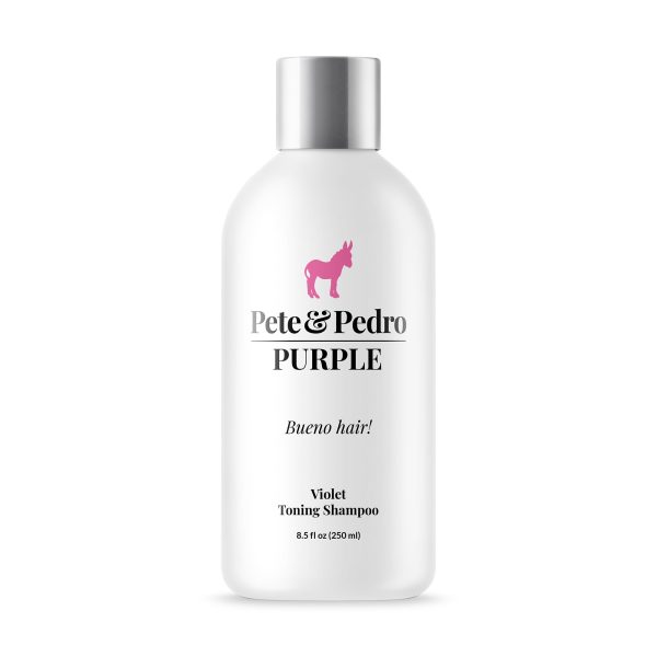 PURPLE Blonde, Platinum, Gray, Color-Treated Toning Shampoo For Cheap
