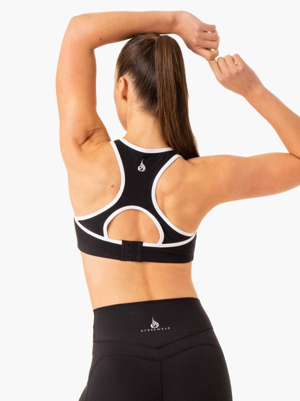 Frequency High Impact Sports Bra - Black Cheap - Image 2
