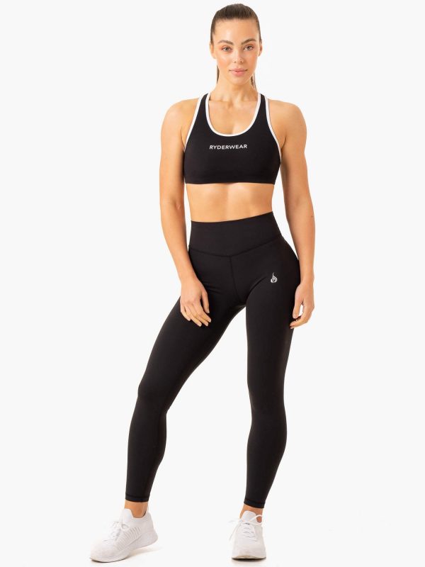 Frequency High Impact Sports Bra - Black Cheap - Image 5