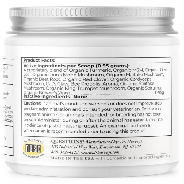 Dr. Harvey s Solaris Morning & Evening Organic Immune Support Supplement for Dogs For Cheap - Image 5