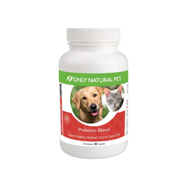 Only Natural Pet Probiotic Blend Digestive Support Capsules For Dogs and Cats Online