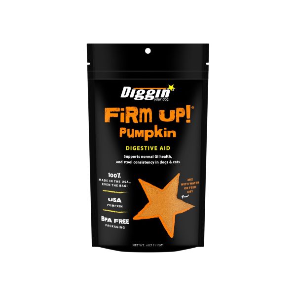 Diggin Your Dog Firm Up! Dehydrated Pumpkin Supplement for Dogs Online now