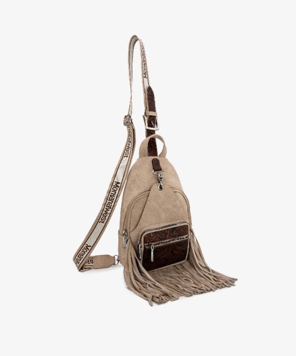 Montana West Fringe Sling Bag For Discount