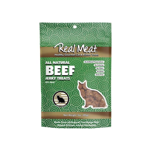 The Real Meat Company All Natural Jerky Cat Treats Hot on Sale