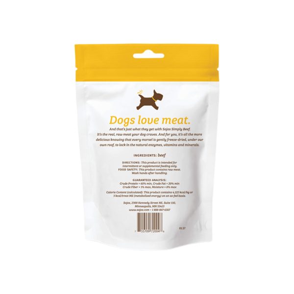 Sojos Simply Meat Freeze-Dried Raw Dog Treats For Discount - Image 5