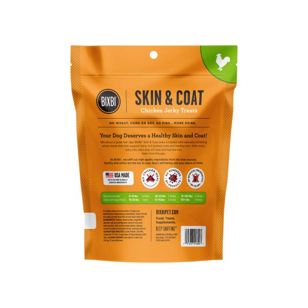 BIXBI Skin and Coat Jerky Treats for Dogs Online Sale - Image 4