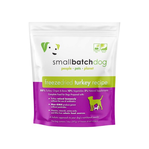 SmallBatch Sliders Freeze Dried Raw Dog Food Cheap