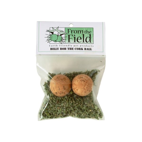 From the Field Billy Bob the Corkball Catnip Cat Toy Cheap