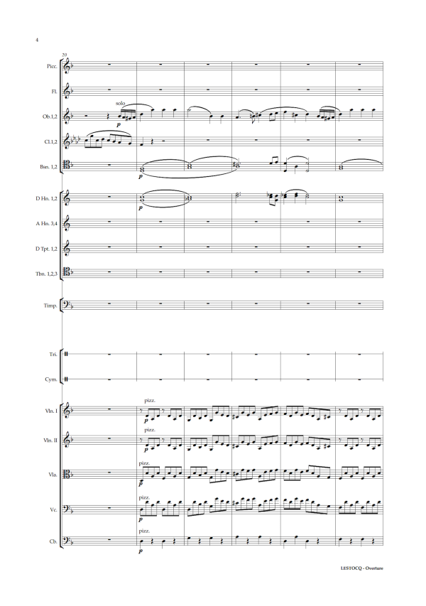 Daniel François Esprit Auber: Lestocq – Overture (NXP143) on Sale - Image 4