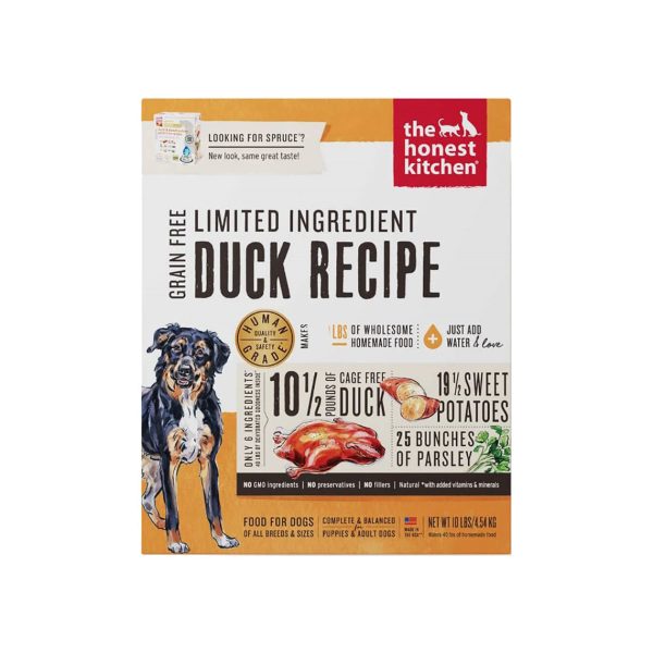The Honest Kitchen Grain Free Limited Duck Dehydrated Dog Food For Sale