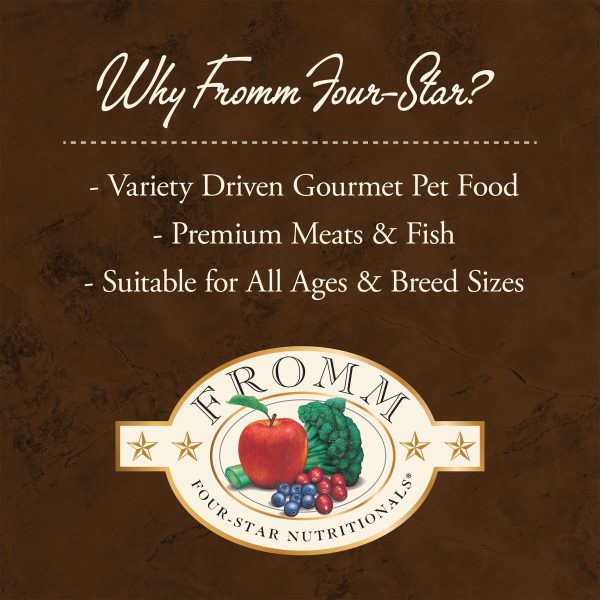 Fromm Four Star Chicken Au Frommage Grain Free Recipe Dry Dog Food For Discount - Image 5