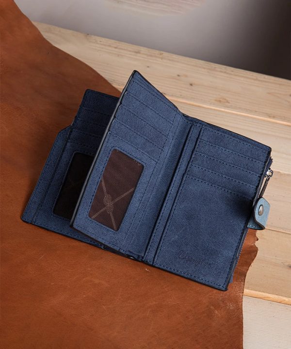 Wrangler W-Shaped Stitching Wallet Cheap - Image 4