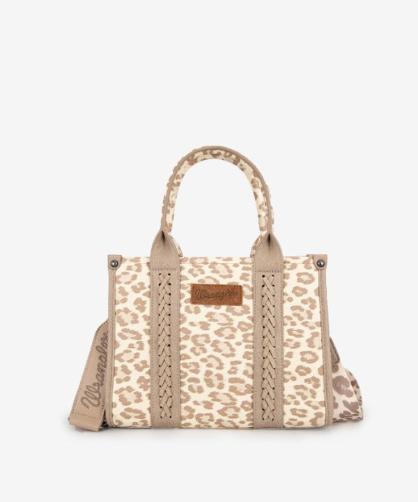 Wrangler Leopard Print Concealed Carry Tote Bag Sale
