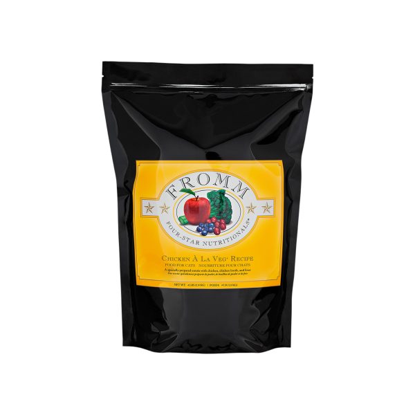 Fromm Four Star Chicken A La Veg Grain Inclusive Recipe Dry Cat Food Online Sale