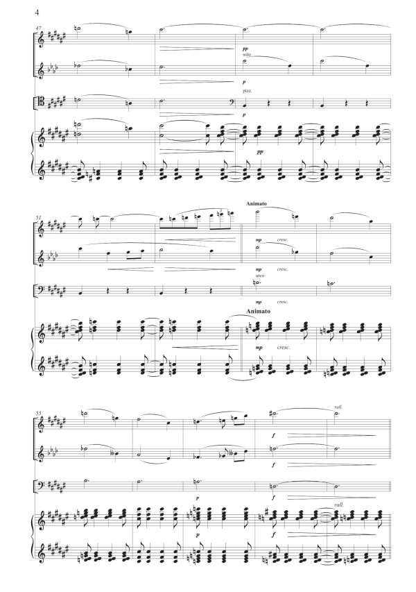 Gustav Holst: Venus (The Planets) – arranged for piano quartet by Santi Escura (NXP114) For Discount - Image 4