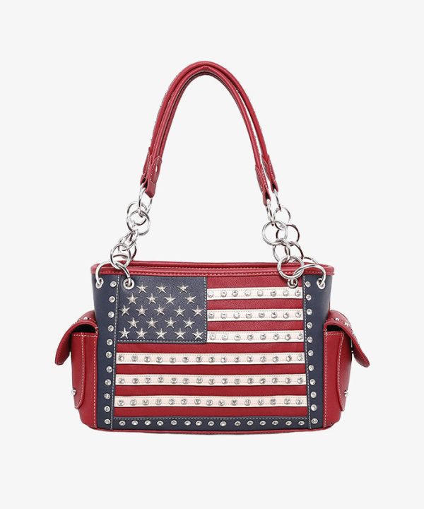 Montana West American Pride Concealed Satchel For Discount