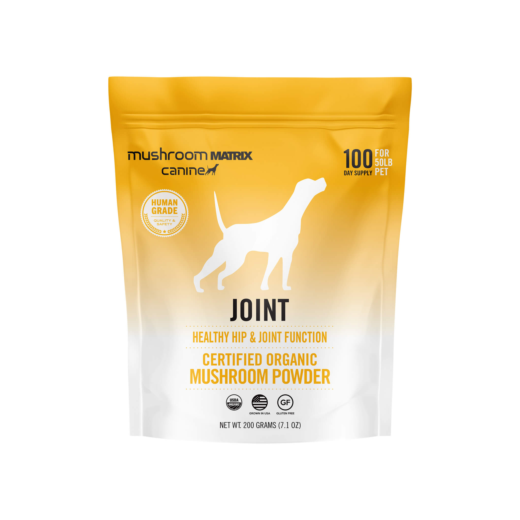 Canine Matrix Joint Flex Organic Mushroom Mobility Supplement for Dogs Online now
