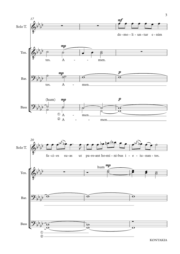Lydia Kakabadse: Kontakia – for male voice choir (NXP161) Fashion - Image 3