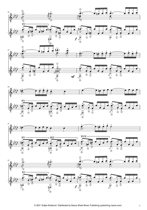 Srdjan Bulatović: Concentration – for two guitars (NXP088) Discount - Image 5
