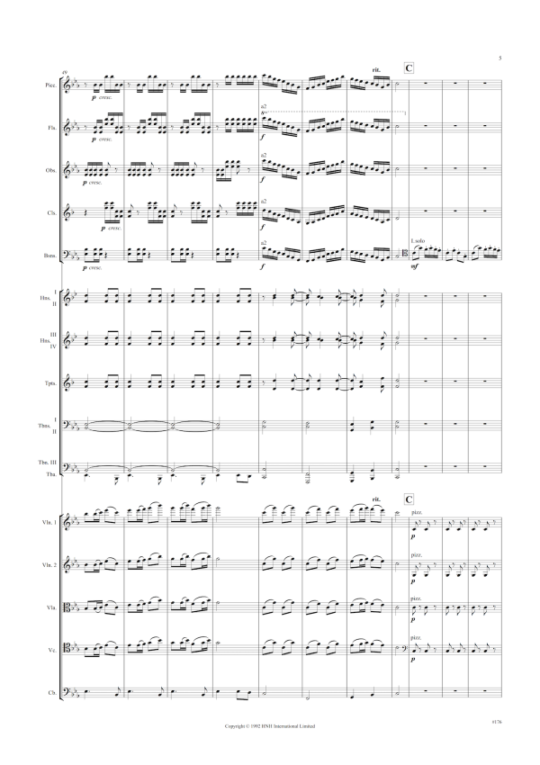 Mao Yuan, Liu Tieshan: Dance Of The Yao Tribe 茅沅, 劉鐵山: 瑶族舞曲 – full score (NXP043) Sale - Image 5