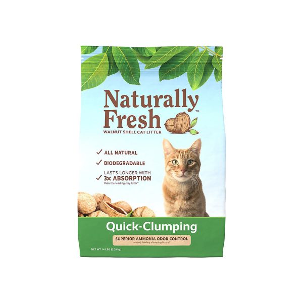 Naturally Fresh Quick Clumping Walnut Shell Cat Litter For Cheap