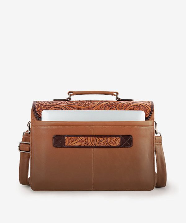 Wrangler Genuine Leather Messenger Bag on Sale - Image 5