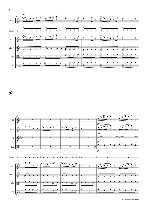 Daniel François Esprit Auber: La Bergère Châtelaine - Overture (NXP024) For Cheap - Image 4