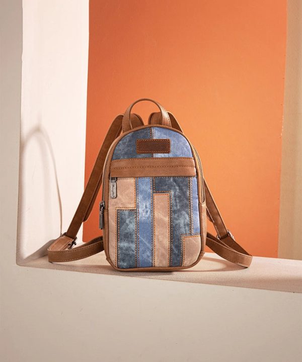 Wrangler Denim-textured Sling Bag Online Sale - Image 4