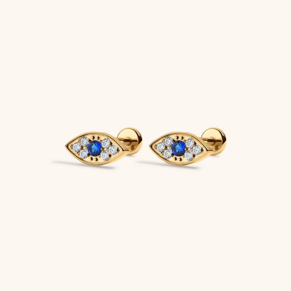 Evil Eye Nap Earrings For Cheap