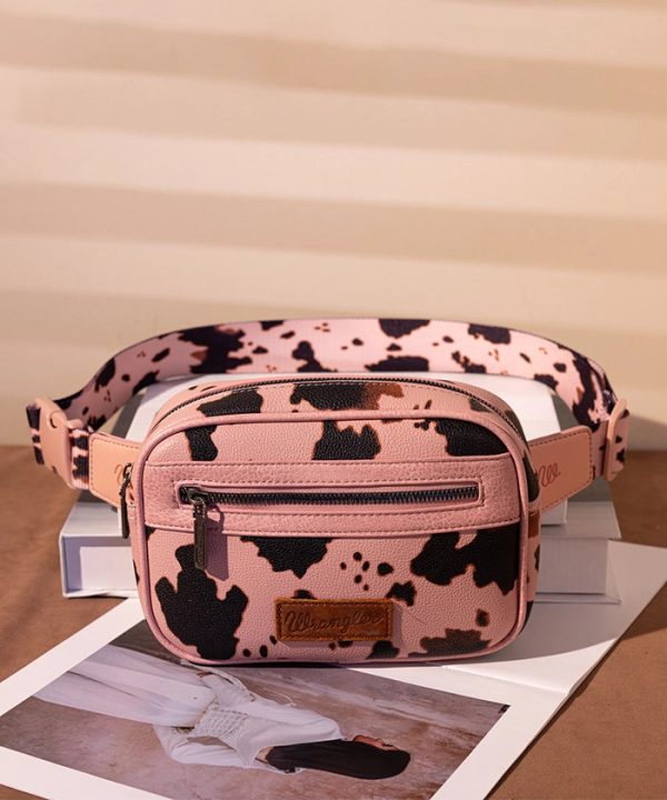 Wrangler Cow Print Belt Bag Online now - Image 5
