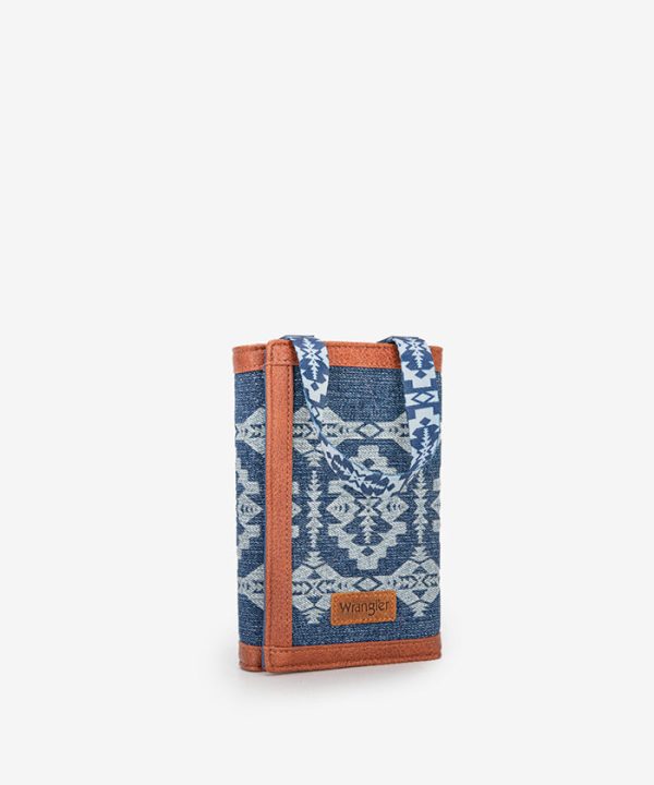 Wrangler Aztec Print Bi-fold Phone Case Supply
