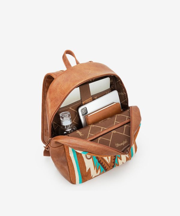 Wrangler Aztec Knitted Backpack Discount - Image 5