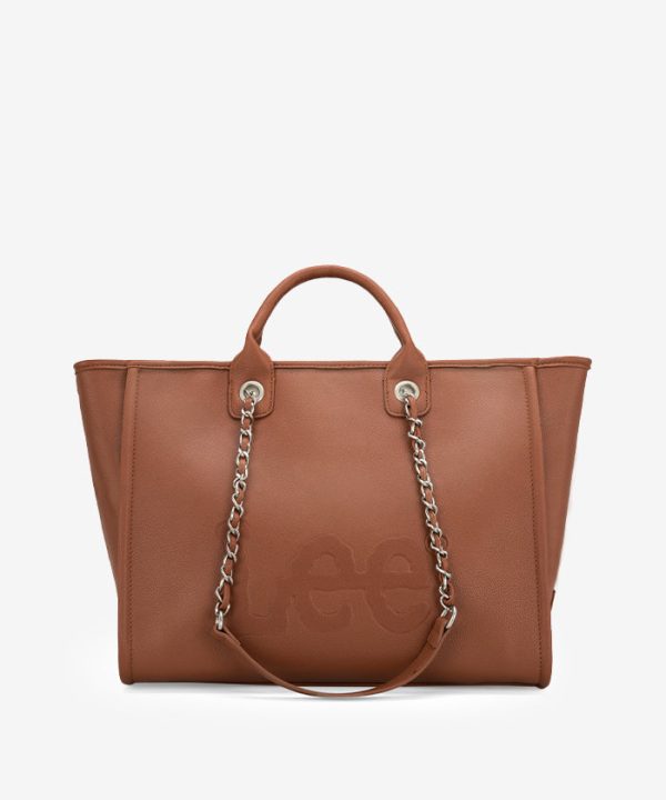 Lee Grain Leather Chain Shoulder Bag Cheap