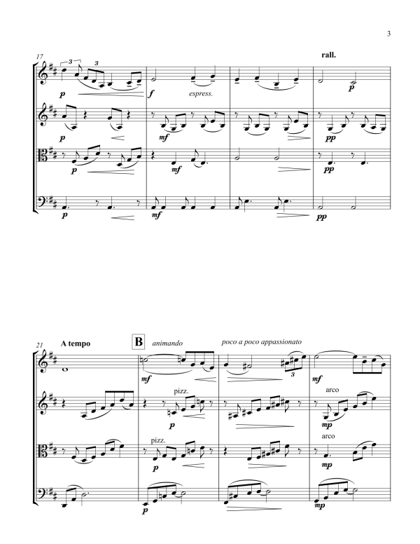 Jules Massenet: Méditation from Thaïs – Arrangement for String Quartet by Peter Breiner (PB110) Supply - Image 3