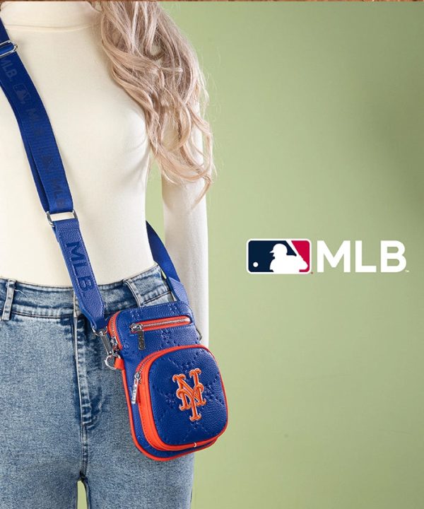 MLB New York Mets Mini Crossbody Purse For Sale - Image 5
