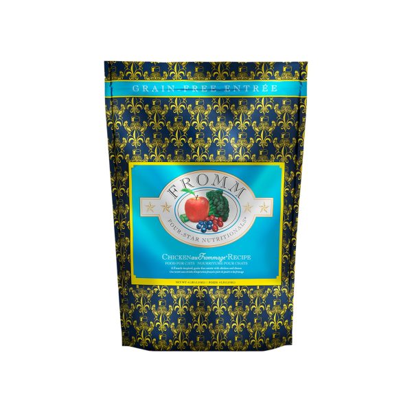 Fromm Four Star Chicken Au Frommage Grain Free Recipe Dry Cat Food Online Sale