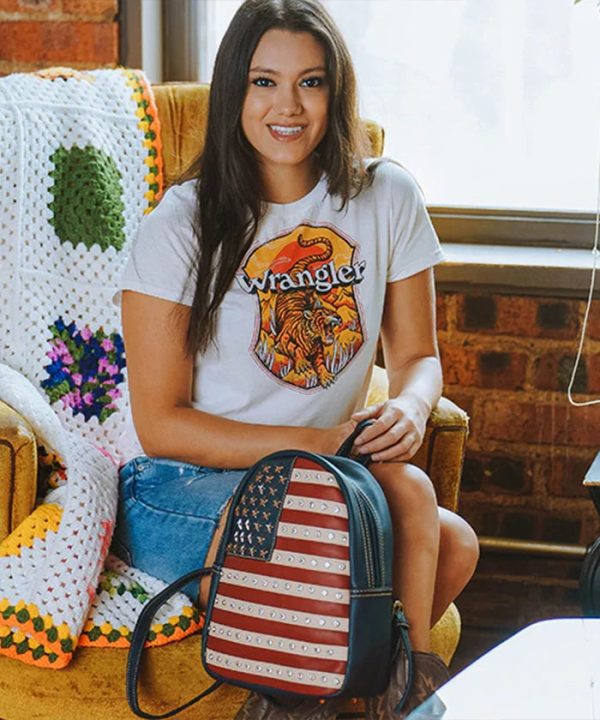 Montana West American Pride Concealed Carry Backpack Hot on Sale - Image 4