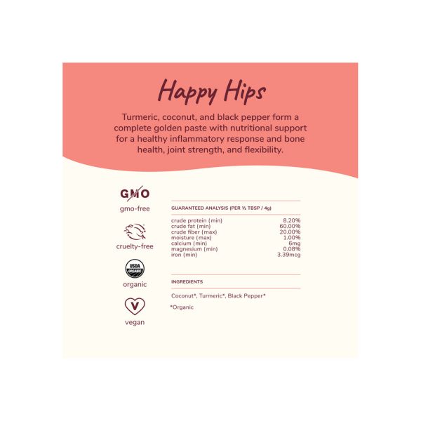 Kin + Kind Organic Hip & Joint Supplement for Cats & Dogs Cheap - Image 2