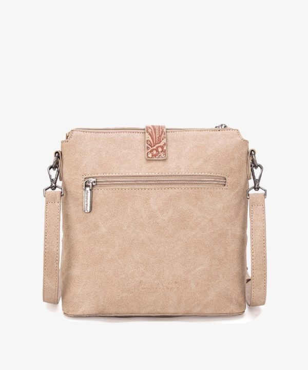 Montana West Buckle Studs Crossbody Bag For Discount - Image 4