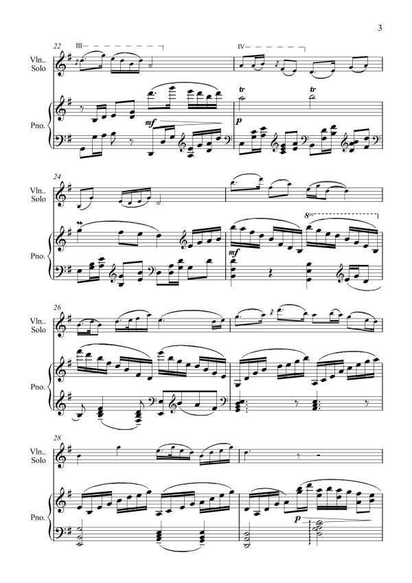 Chen Gang, He Zhanhao: The Butterfly Lovers (arr. for violin & piano) 陳鋼, 何占豪: <>小提琴協奏曲  (小提琴和鋼琴合奏版)  (AEGC11) Supply - Image 3