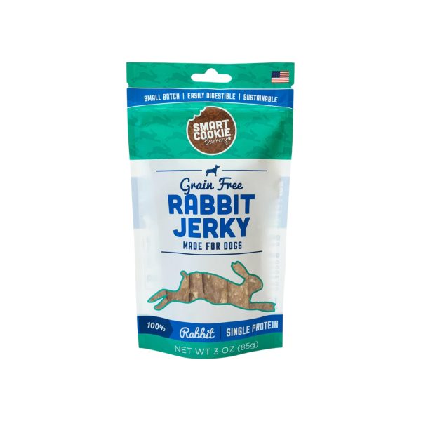 Smart Cookie 100% Rabbit Jerky Treats for Dogs 3 oz Online Hot Sale - Image 3
