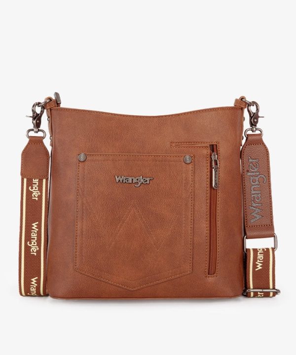 Wrangler Casual Plain Zipper Crossbody Bag Cheap - Image 3