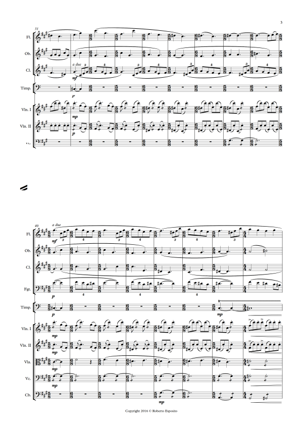Roberto Esposito: Piano Concerto No. 1, Op. 8,  Fantastico  (GPC036) Sale - Image 3
