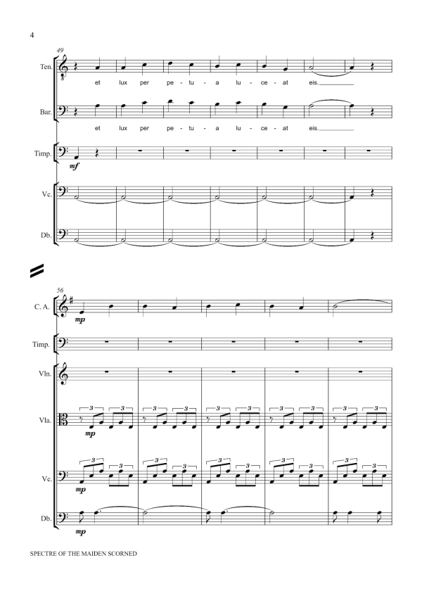 Lydia Kakabadse: Spectre of the Maiden Scorned – Concert Requiem Mass (NXP162) Online - Image 4