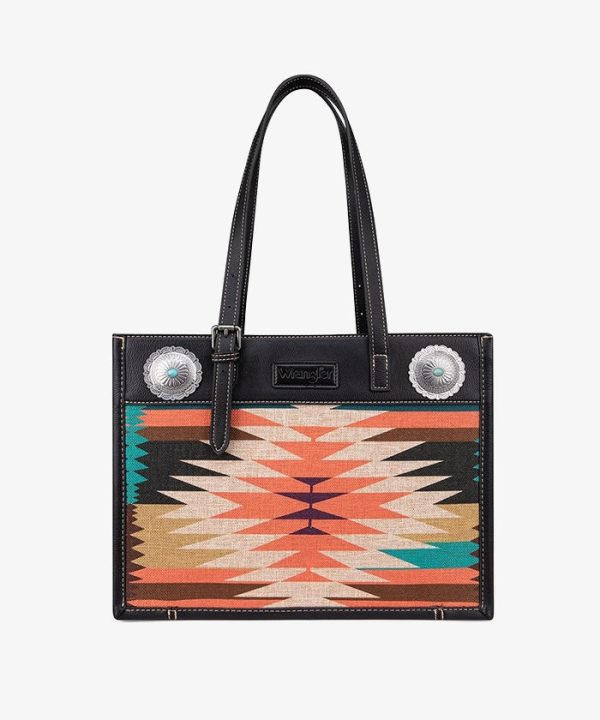 Wrangler Southwestern Art Print Tote Set Sale - Image 5