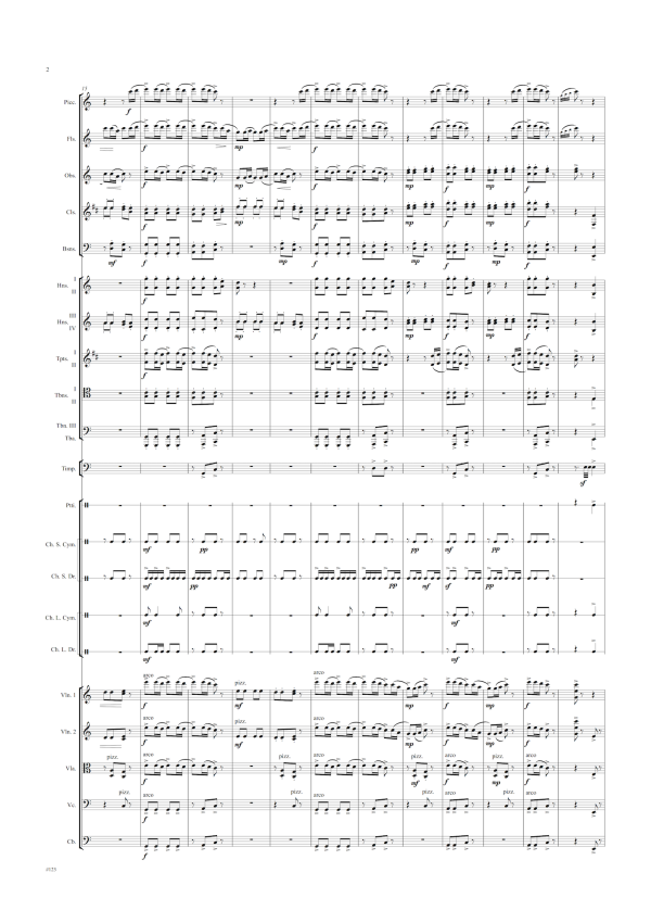 Li Huanzhi: Spring Festival Overture  李煥之: 春節序曲 – full score (NXP042) Supply - Image 2