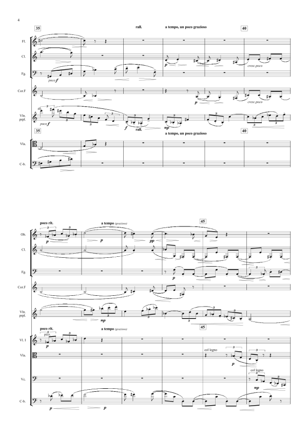 Alban Berg: Violin Concerto (arr. for String Quintet & Wind Quintet) (AEGC2) Supply - Image 4