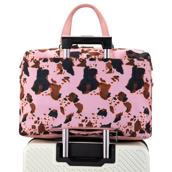 Wrangler Cow Print Trolley Sleeve Weekender Hot on Sale - Image 5